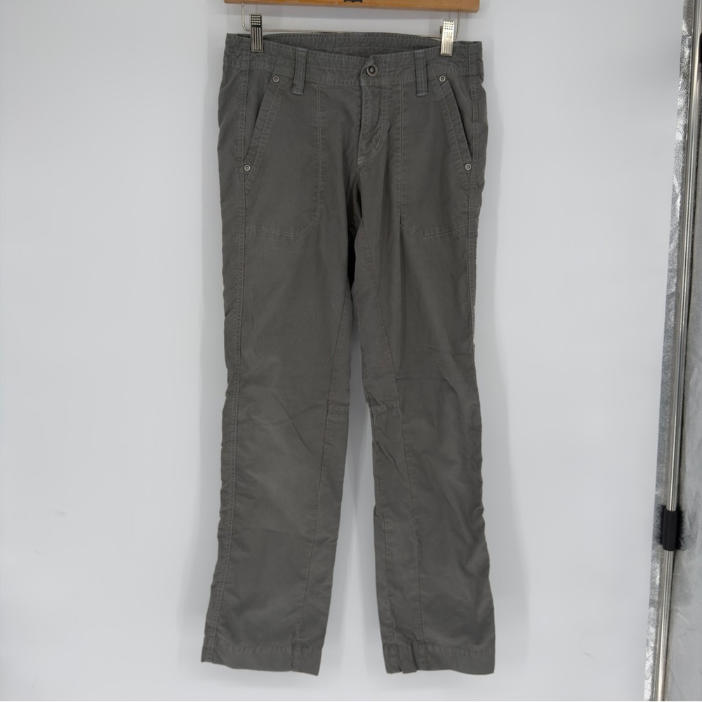 Kuhl Gray Straight Leg Hiking Pants Sz 2 Reg